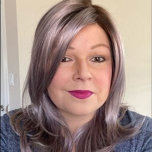 Miranda Wig by Jon Renau Flurry plum colour!